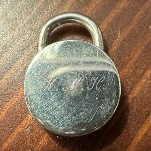 Tiffany & Co Round Spring Lock Charm